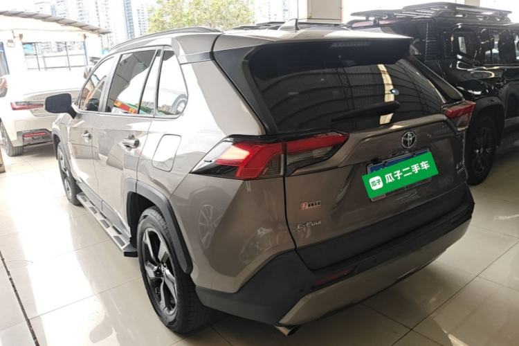 Used Toyota RAV4 2020 Dual-Engine 2.5L E-CVT 4x4 Elite PLUS Edition Rear Left 45 Deg