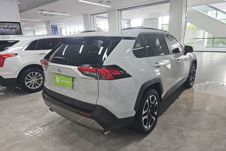 Used Toyota RAV4 2020 2.0L CVT Two-Wheel Drive Prestige Edition Rear Right 45 Deg