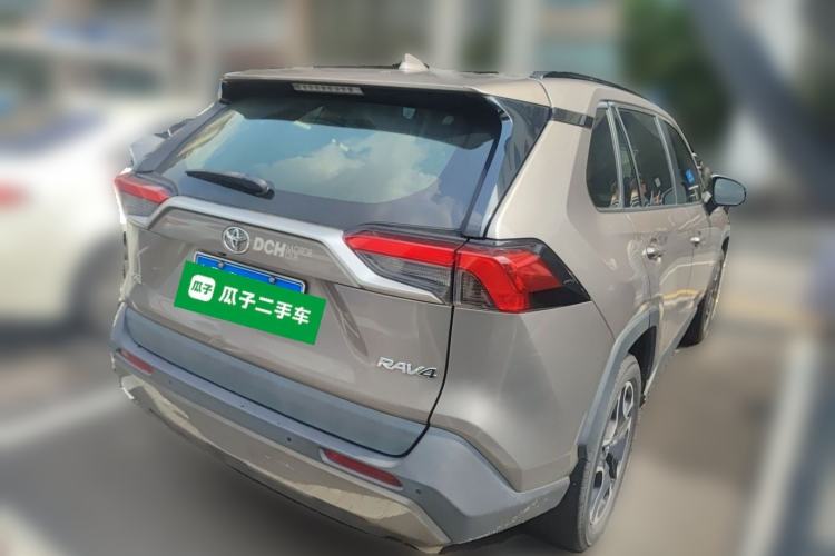 Used Toyota RAV4 2020 2.0L CVT Two-Wheel Drive Prestige Edition Rear Right 45 Deg
