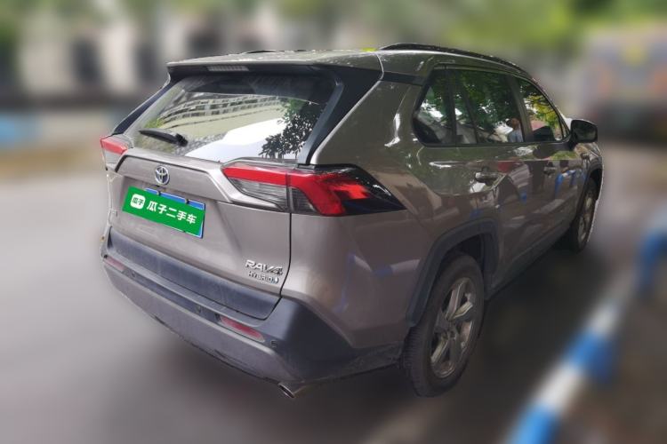 Used Toyota RAV4 2020 Dual-Engine 2.5L E-CVT Two-Wheel Drive Elite Edition Rear Right 45 Deg