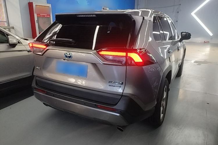 Used Toyota RAV4 2020 Dual-Engine 2.5L E-CVT Two-Wheel Drive Elite Edition Rear Right 45 Deg