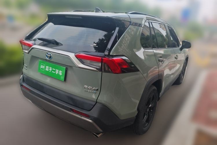Used Toyota RAV4 2020 Dual-Motor 2.5L E-CVT Four-Wheel Drive Flagship Edition Rear Right 45 Deg