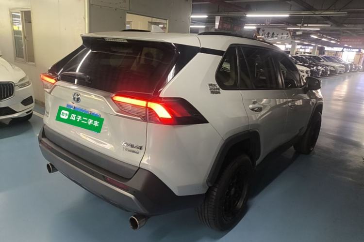 Used Toyota RAV4 2020 Dual-Motor 2.5L E-CVT Four-Wheel Drive Flagship Edition Rear Right 45 Deg