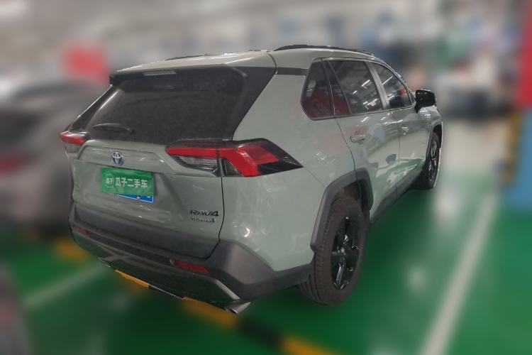 Used Toyota RAV4 2020 Dual-Engine 2.5L E-CVT Four-Wheel Drive Elite Edition Rear Right 45 Deg