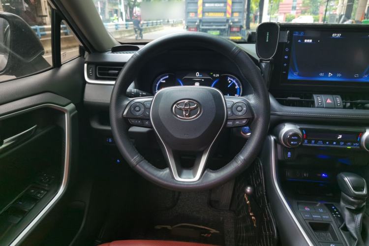 Used Toyota RAV4 2020 Dual-Engine 2.5L E-CVT Two-Wheel Drive Elite Edition Steering Wheel