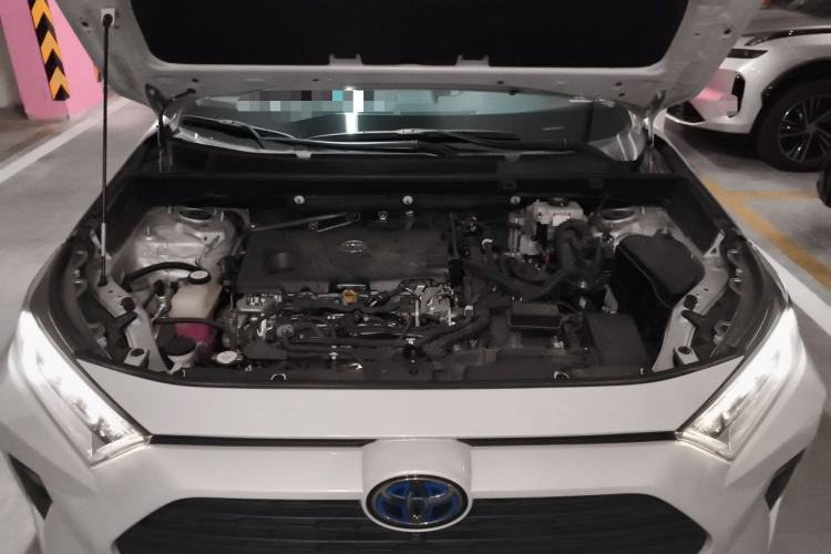 Used Toyota RAV4 2020 Dual-Engine 2.5L E-CVT Two-Wheel Drive Elite Edition Engine Bay