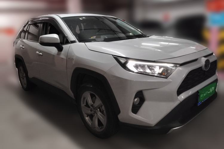 Used Toyota RAV4 2020 Dual-Engine 2.5L E-CVT Two-Wheel Drive Elite Edition Front Right 45 Deg