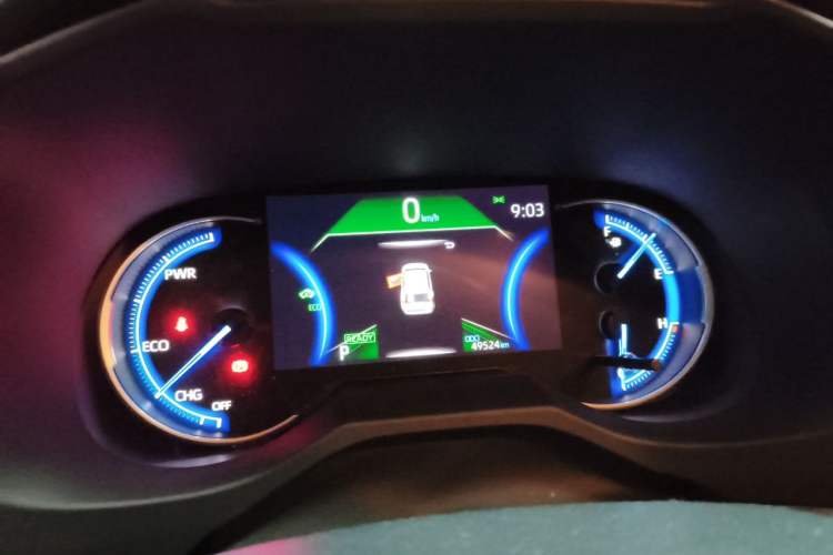 Used Toyota RAV4 2020 Dual-Engine 2.5L E-CVT Two-Wheel Drive Elite Edition Instrument Cluster