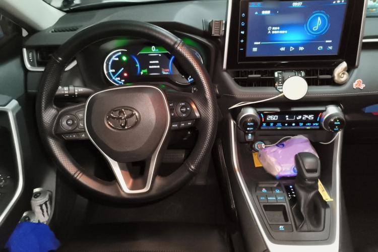 Used Toyota RAV4 2020 Dual-Engine 2.5L E-CVT Two-Wheel Drive Elite Edition Steering Wheel