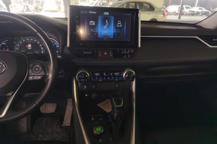 Used Toyota RAV4 2020 Dual-Motor 2.5L E-CVT Four-Wheel Drive Flagship Edition Audio And AC Panel