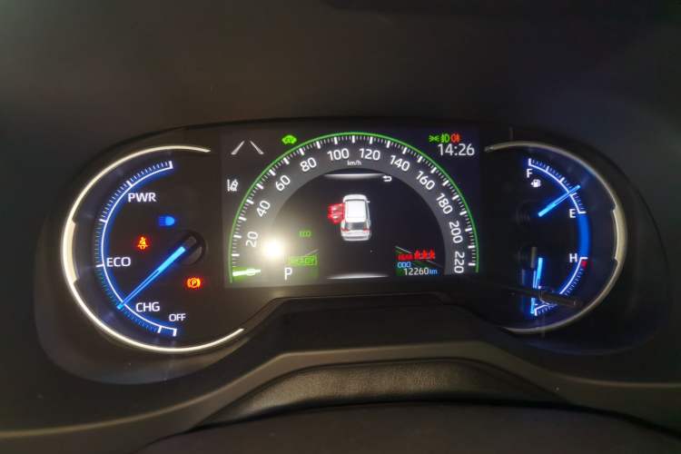 Used Toyota RAV4 2020 Dual-Motor 2.5L E-CVT Four-Wheel Drive Flagship Edition Instrument Cluster