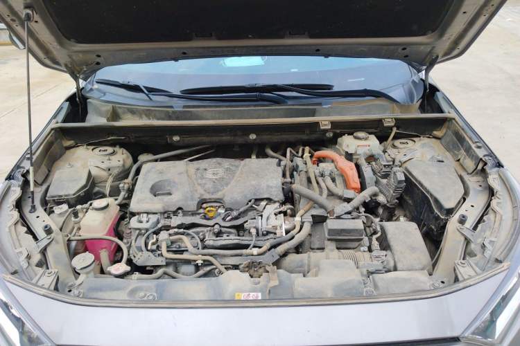 Used Toyota RAV4 2020 Dual-Engine 2.5L E-CVT 4x4 Elite PLUS Edition Engine Bay