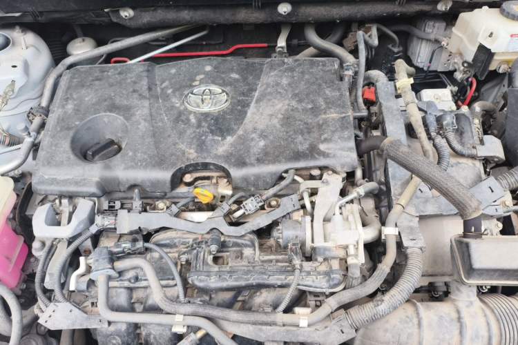 Used Toyota RAV4 2020 Dual-Engine 2.5L E-CVT Two-Wheel Drive Elite Edition Engine Bay