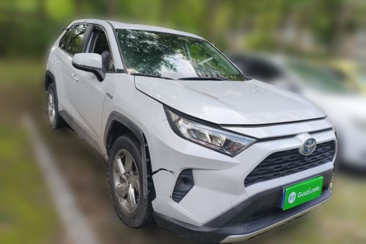 Used Toyota RAV4 2020 Dual-Engine 2.5L E-CVT Two-Wheel Drive Elite Edition Front Right 45 Deg