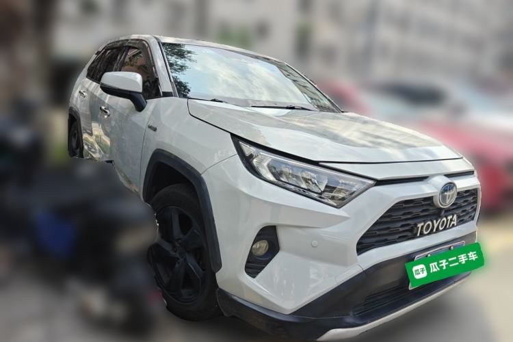 Used Toyota RAV4 2020 Dual-Engine 2.5L E-CVT Two-Wheel Drive Elite Edition Front Right 45 Deg