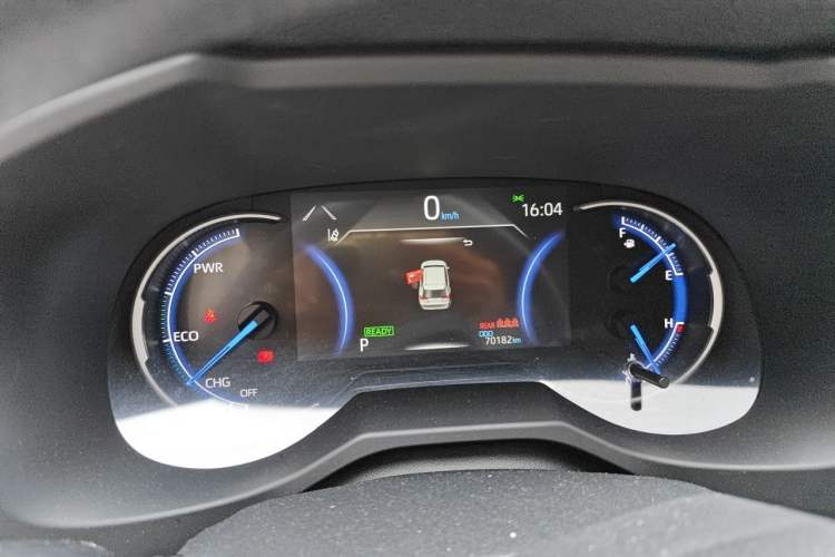 Used Toyota RAV4 2020 Dual-Engine 2.5L E-CVT Two-Wheel Drive Elite Edition Instrument Cluster