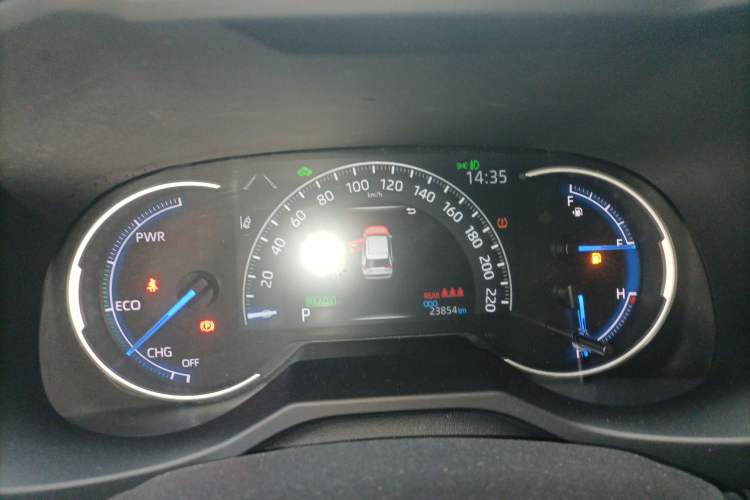 Used Toyota RAV4 2020 Dual-Engine 2.5L E-CVT Two-Wheel Drive Elite Edition Instrument Cluster