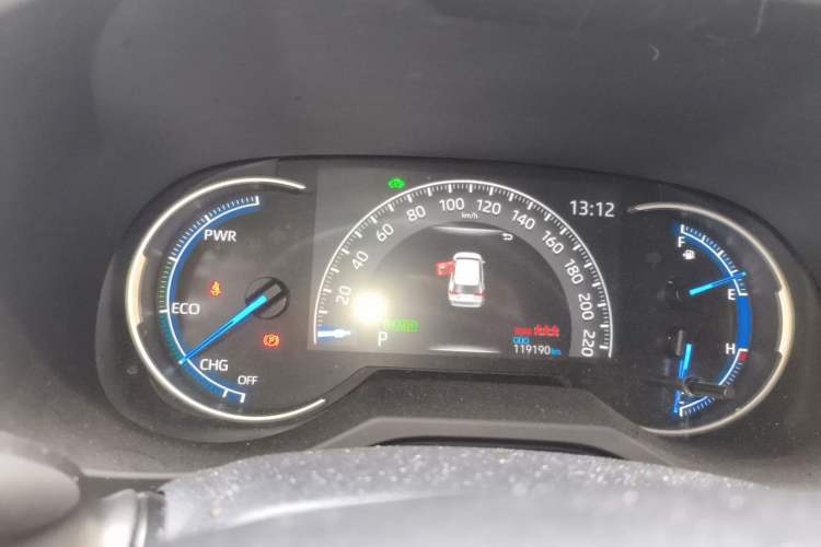 Used Toyota RAV4 2020 Dual-Engine 2.5L E-CVT Two-Wheel Drive Elite Edition Instrument Cluster