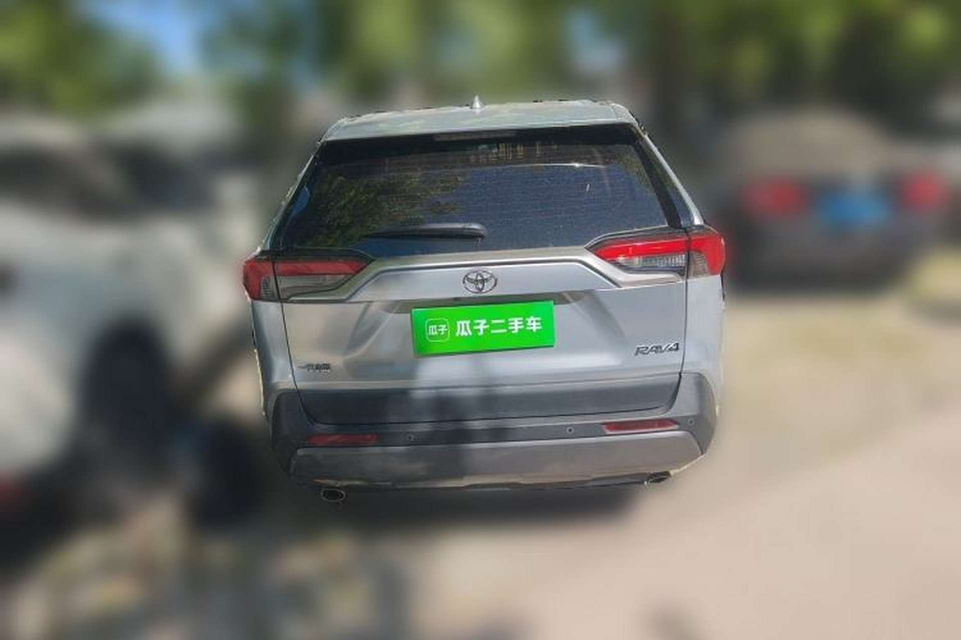 Used Toyota RAV4 2020 2.0L CVT Two-Wheel Drive Prestige Edition Rear