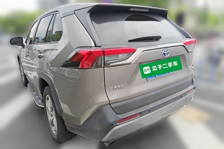 Used Toyota RAV4 2020 Dual-Engine 2.5L E-CVT Two-Wheel Drive Elite Edition Rear Left 45 Deg