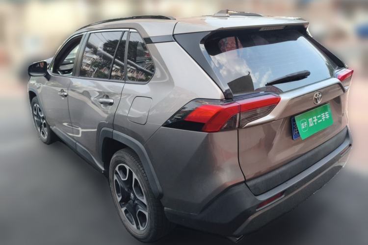 Used Toyota RAV4 2020 2.0L CVT Two-Wheel Drive Prestige Edition Rear Left 45 Deg