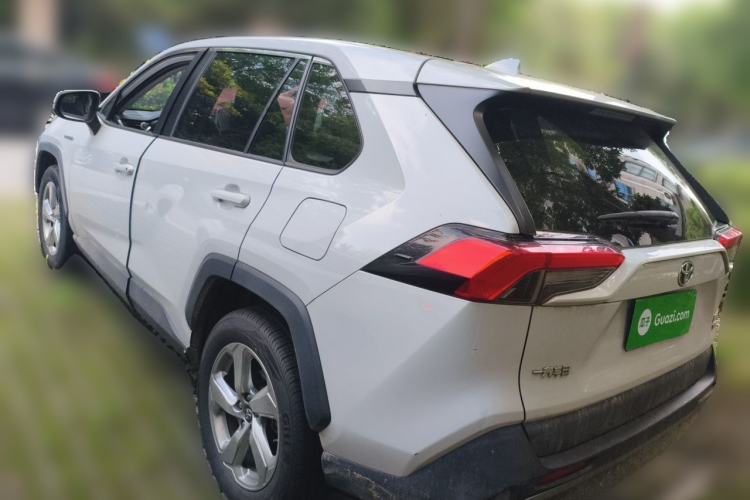 Used Toyota RAV4 2020 Dual-Engine 2.5L E-CVT Two-Wheel Drive Elite Edition Rear Left 45 Deg