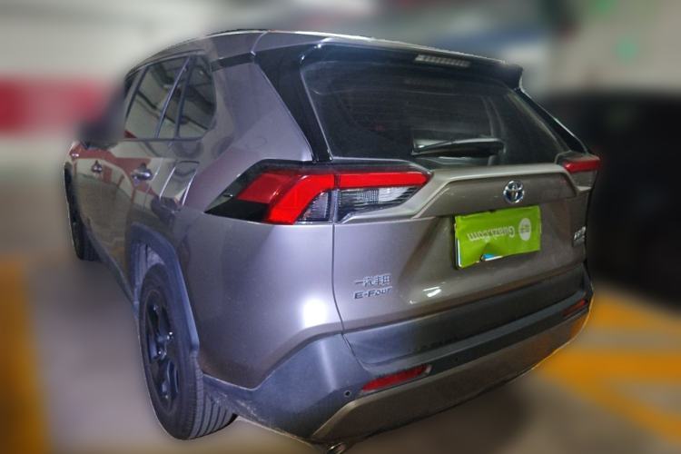 Used Toyota RAV4 2020 Dual-Motor 2.5L E-CVT Four-Wheel Drive Flagship Edition Rear Left 45 Deg