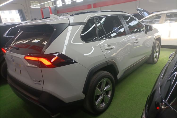 Used Toyota RAV4 2020 Dual-Engine 2.5L E-CVT Two-Wheel Drive Elite Edition Rear Right 45 Deg