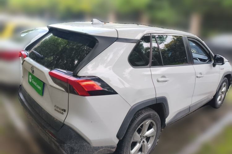 Used Toyota RAV4 2020 Dual-Engine 2.5L E-CVT Two-Wheel Drive Elite Edition Rear Right 45 Deg