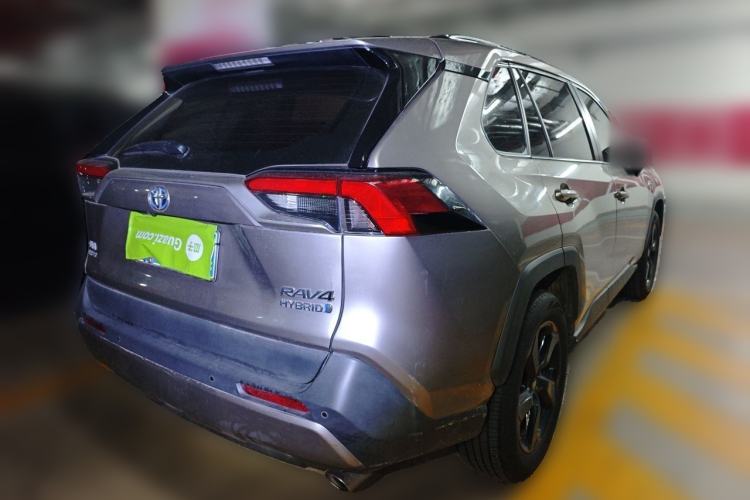 Used Toyota RAV4 2020 Dual-Motor 2.5L E-CVT Four-Wheel Drive Flagship Edition Rear Right 45 Deg