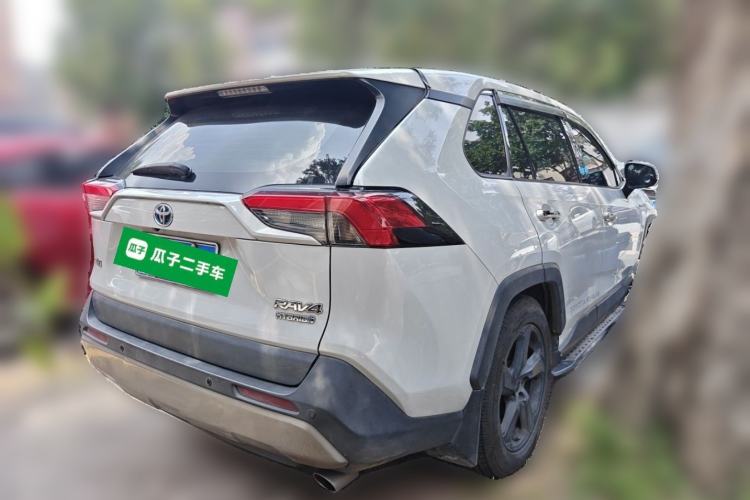 Used Toyota RAV4 2020 Dual-Engine 2.5L E-CVT Two-Wheel Drive Elite Edition Rear Right 45 Deg