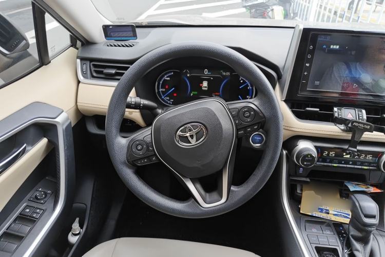 Used Toyota RAV4 2020 Dual-Engine 2.5L E-CVT Two-Wheel Drive Elite Edition Steering Wheel