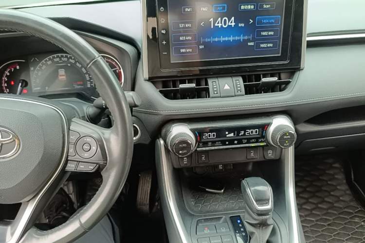 Used Toyota RAV4 2020 2.0L CVT Two-Wheel Drive Fashion PLUS Edition Audio And AC Panel
