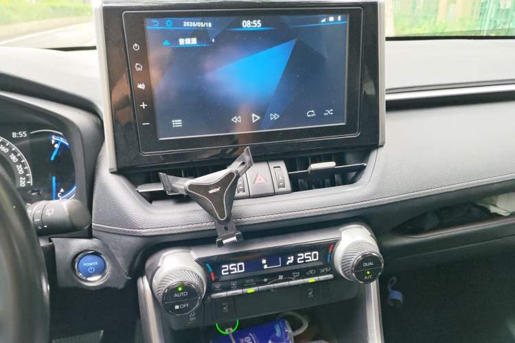 Used Toyota RAV4 2020 Dual-Motor 2.5L E-CVT Four-Wheel Drive Flagship Edition Audio And AC Panel