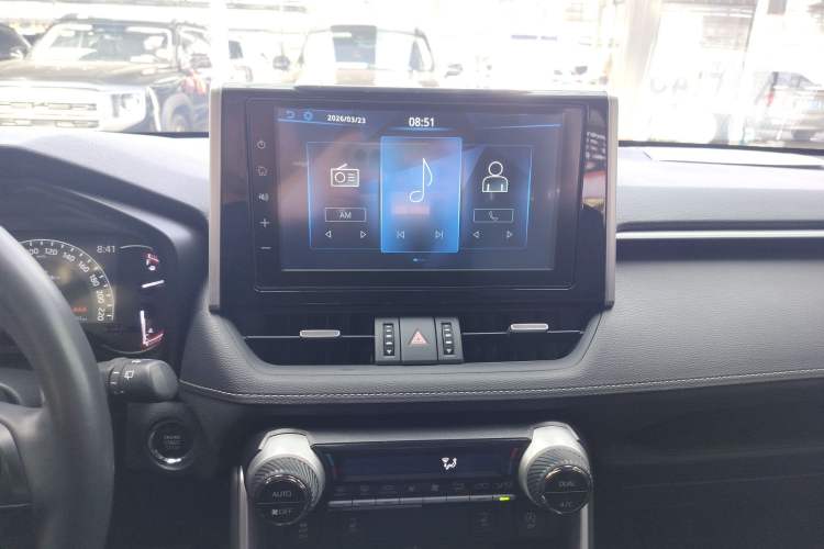 Used Toyota RAV4 2020 2.0L CVT Two-Wheel Drive Prestige Edition Audio And AC Panel