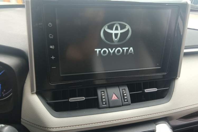 Used Toyota RAV4 2020 Dual-Motor 2.5L E-CVT Four-Wheel Drive Flagship Edition Audio And AC Panel