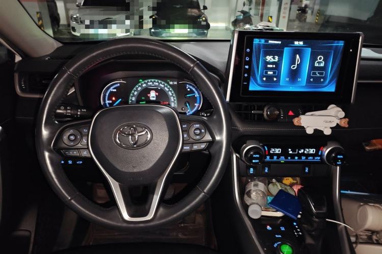 Used Toyota RAV4 2020 Dual-Motor 2.5L E-CVT Four-Wheel Drive Flagship Edition Center Console