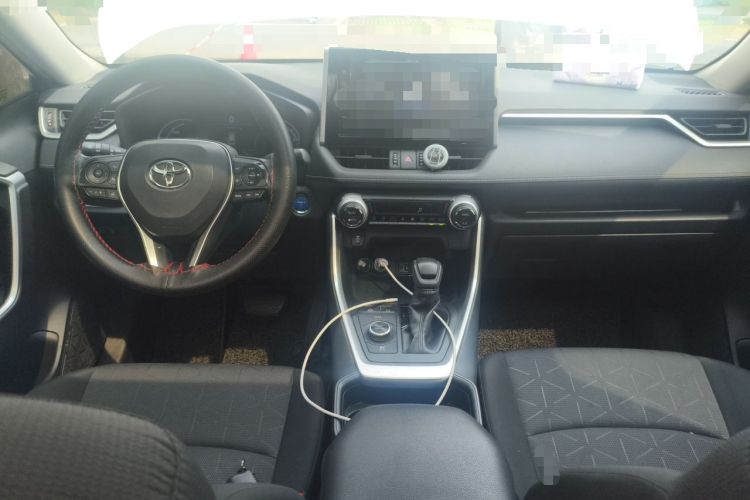 Used Toyota RAV4 2020 Dual-Engine 2.5L E-CVT Four-Wheel Drive Elite Edition Center Console