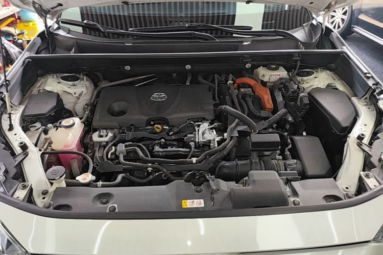 Used Toyota RAV4 2020 Dual-Engine 2.5L E-CVT Four-Wheel Drive Elite Edition Engine Bay