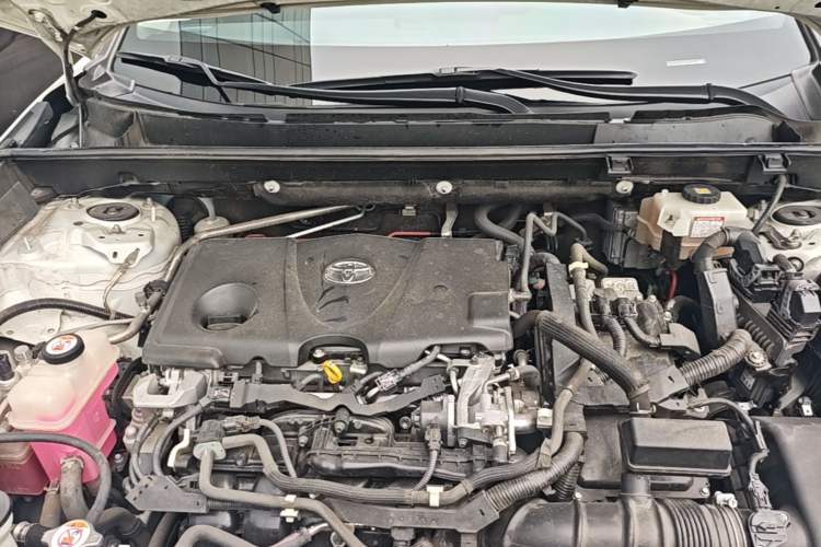 Used Toyota RAV4 2020 Dual-Engine 2.5L E-CVT Two-Wheel Drive Elite Edition Engine Bay