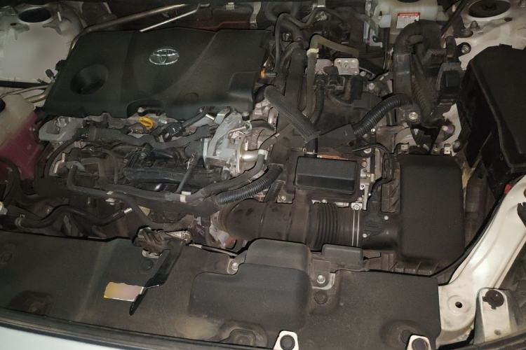 Used Toyota RAV4 2020 Dual-Engine 2.5L E-CVT Two-Wheel Drive Elite Edition Engine Bay
