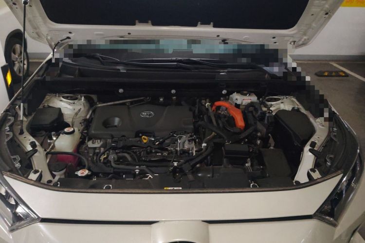 Used Toyota RAV4 2020 Dual-Engine 2.5L E-CVT Four-Wheel Drive Elite Edition Engine Bay