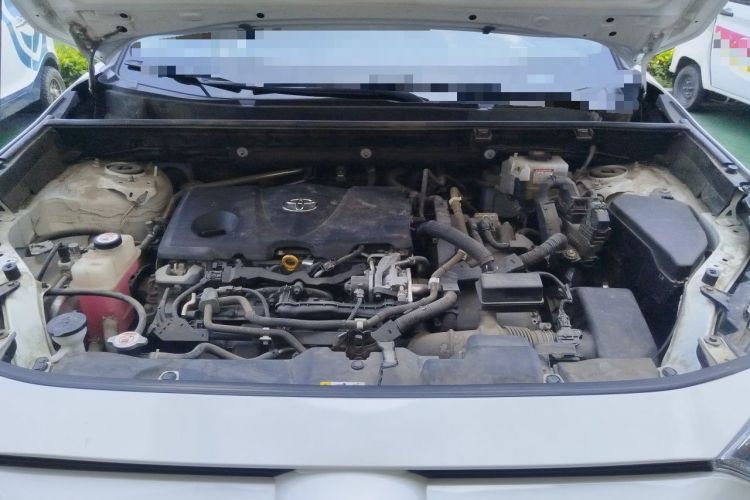 Used Toyota RAV4 2020 Dual-Engine 2.5L E-CVT Two-Wheel Drive Elite Edition Engine Bay