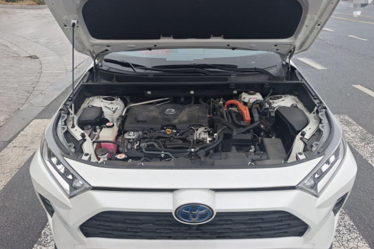 Used Toyota RAV4 2020 Dual-Engine 2.5L E-CVT Four-Wheel Drive Elite Edition Engine Bay