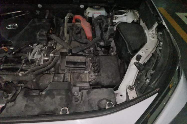 Used Toyota RAV4 2020 Dual-Engine 2.5L E-CVT 4x4 Elite PLUS Edition Engine Bay Left