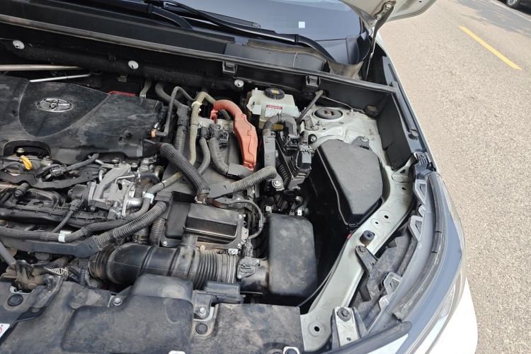 Used Toyota RAV4 2020 Dual-Engine 2.5L E-CVT Four-Wheel Drive Elite Edition Engine Bay Left