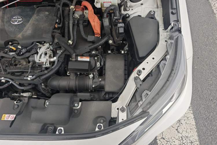 Used Toyota RAV4 2020 Dual-Engine 2.5L E-CVT Four-Wheel Drive Elite Edition Engine Bay Left