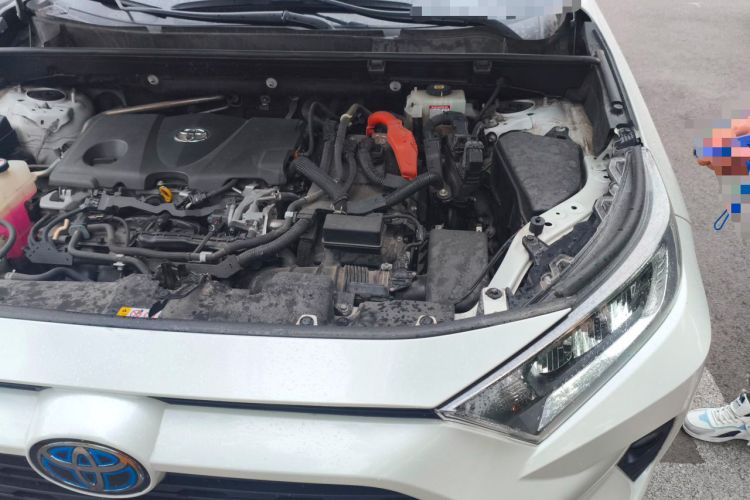 Used Toyota RAV4 2020 Dual-Engine 2.5L E-CVT 4x4 Elite PLUS Edition Engine Bay Left