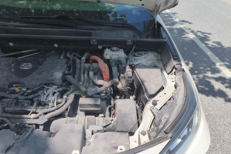 Used Toyota RAV4 2020 Dual-Engine 2.5L E-CVT 4x4 Elite PLUS Edition Engine Bay Left