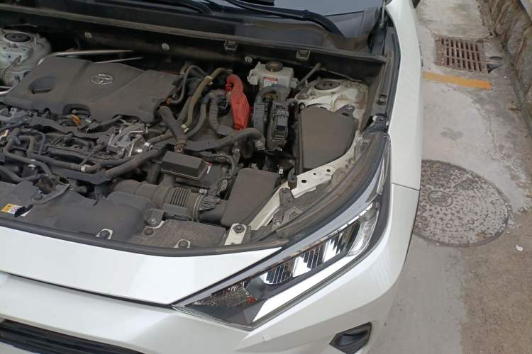 Used Toyota RAV4 2020 Dual-Engine 2.5L E-CVT Four-Wheel Drive Elite Edition Engine Bay Left